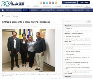VILAGE - Fapesb apresenta o edital PAPPE